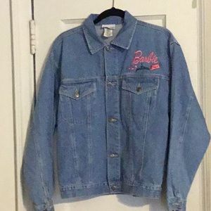 Nostalgic denim Barbie jacket, size medium